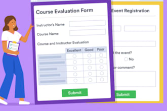 create a customized google form for you
