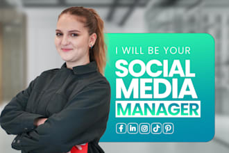 be your social media marketing manager and content creator