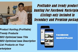do product hunting for facebook marketplace