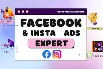 be your both fb and insta ads expert