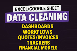 clean excel spreadsheets and format business sales data