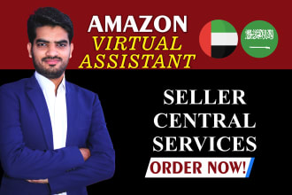 be your virtual assistant for amazon fba uae and ksa