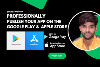 publish app or fix rejected app on appstore and google play