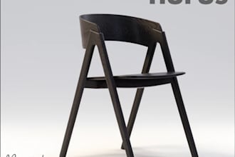 create high quality 3d models materials and generate visuals