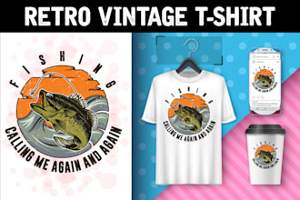 design custom vector t shirt for merch by amazon