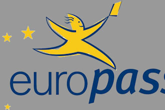 create or edit your official europass CV