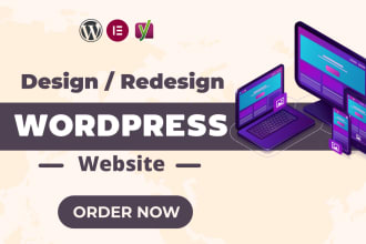 design responsive, professional, wordpress website
