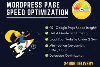 do wordpress website speed optimization for google pagespeed insight