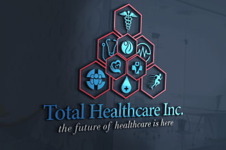 do medical healthcare nursing clinic hospital dental home care logo