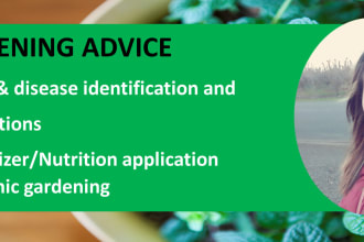 be your gardening adviser