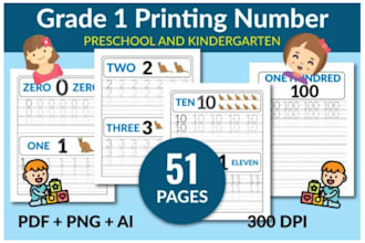 Best Deals!  send you printable workbook for kids and daycare class for prek and kindergarten