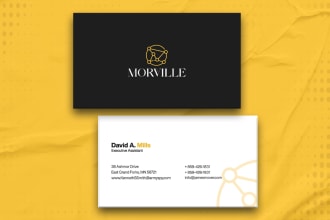 do professional modern minimalist and luxury business card design