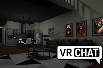 do a custom vrchat world for you