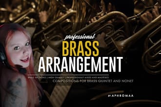 create a brass arrangement or horn section for your song