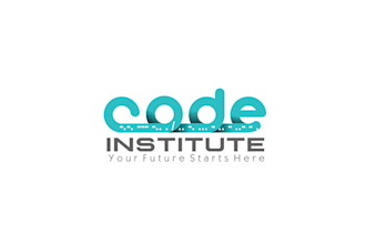 design perfect wonderful elegant worldwide coding institution logo