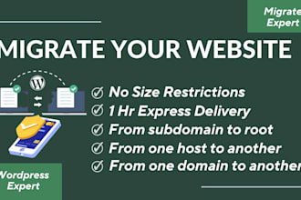 backup, duplicate, migrate, clone, update wordpress website