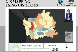 create gis maps using arcmap and arcgis pro