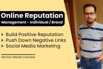 build positive online reputation management
