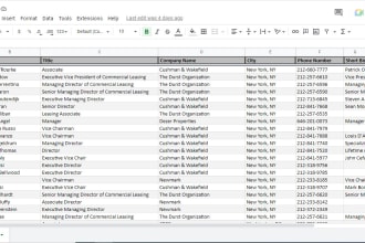 collect real estate brokers, exhibitors, agents data from any site