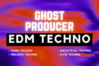 be your techno ghost producer, hard, industrial, schranz