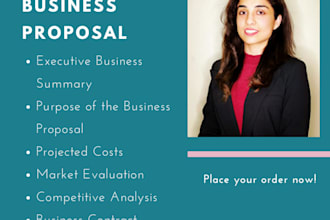 prepare an investor ready business proposal for your startup