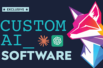 build custom ai software and full stack ai web applications
