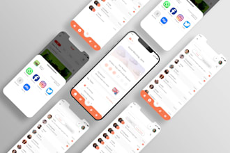 do mobile app UI UX design mockup