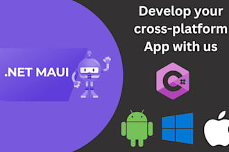 develop dot net maui cross platform application