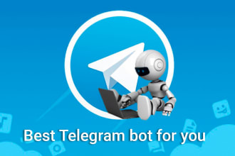 develop telegram bot using telegram API for python
