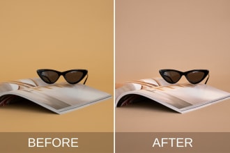 do professional product retouching photos in photoshop