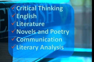 handle your english and literature related tasks