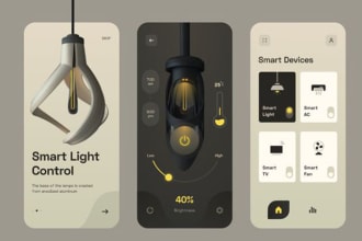 develop native and cross platform smart home app