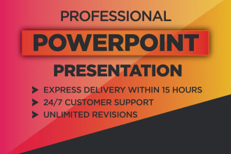 present you powerpoint presentation and pitch deck design