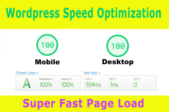speed up mobile, desktop woocommerce, divi, elementor wordpress website speed