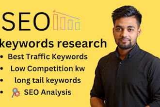 do long tail keyword research to increase organic  ranking SEO