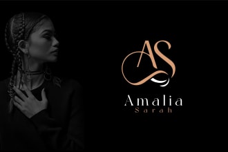 design initial personal and business branding letter name text based logo