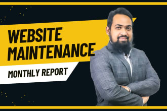 do wordpress support and website maintenance