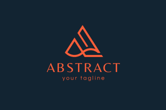 make an amazing abstract logo design with free vector file