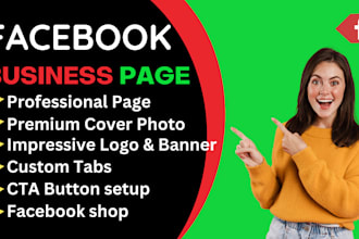create and setup facebook business page