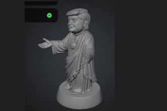 convert your 2d image, sketch or photo to 3d model stl file for 3d print