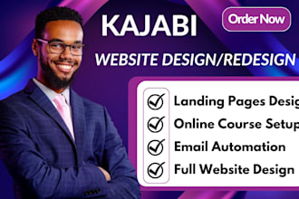 kajabi website design, kajabi online course, kajabi sales funnel, landing page