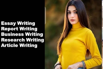 write an essay , report , business , research and article