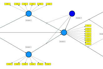 do data analysis of pls SEM model in smartpls and adanco