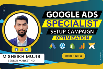 setup and manage profitable google ads campaign
