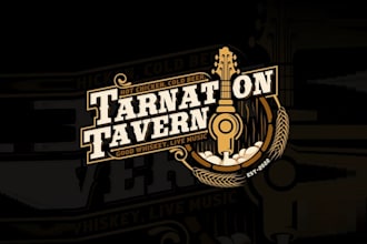 create bar, nightclub, drinks, travel logo or any cover photo design