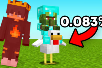 create professional minecraft thumbnails