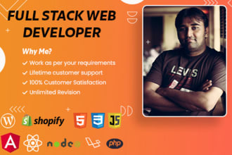 create your website with custom coding and easy to modify by you