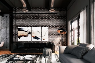 do 3d model and rendering of houses or residential projects