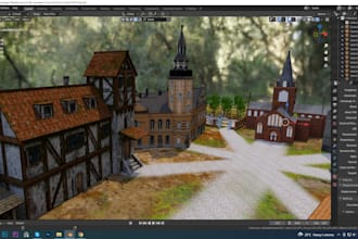 do 3d maps and model in blender for roblox