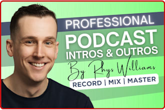 voice over and produce your podcast or radio intro